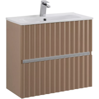 База под раковину Art&Max Еlegant AM-ELEGANT-600-2C-SO-CM-LED Капучино матовый