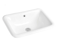 Раковина керамическая полувстраиваемая (56x40) Art&Max AM6280