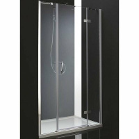 Душевая дверь (175х195) CEZARES BERGAMO BERGAMO-W-B-13-90+60/30-C-Cr-R