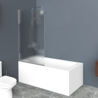 Душевая шторка на ванну (90х150) BelBagno UNO-V-1-90/150-P-Cr-L