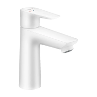 Смеситель для раковины без донного клапана CoolStart Hansgrohe Talis E 71714700 белый матовый