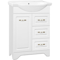 Тумба под раковину напольная Style Line Олеандр-2 65 ЛС-00000047 белый