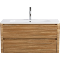 Тумба под раковину Cezares RELAX-1000-2C-SO-RC-P дуб карамельный