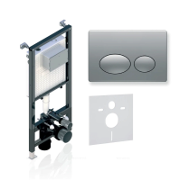 Инсталляция Koller Pool Alcora ST 1200+ ROUND Matt Chrome