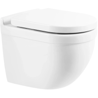 Унитаз подвесной безободковый BelBagno SENSO-R BB017CH-TOR с сиденьем микролифт