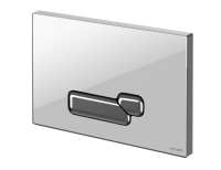 Кнопка Cersanit ACTIS белая глянцевая стекло P-BU-ACT/Whg/Gl