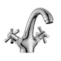 Смеситель для умывальника DECOROOM DR51 DR51011-White