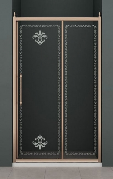 Дверь в нишу Cezares RETRO-BF-1-140-PP-Br