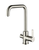 Смеситель для кухни с подключением к фильтру  Paulmark Logas Lo213021-NI