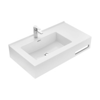 Раковина Aquaton Квадро Про 80 левая 1A734431QA01L