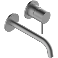 Смеситель для раковины Bossini Teo Z00730.094 никель шлифованный