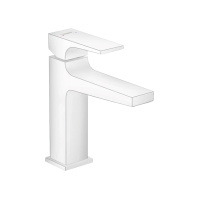 Смеситель для раковины с донным клапаном Push-Open Hansgrohe Metropol 32507700 белый матовый