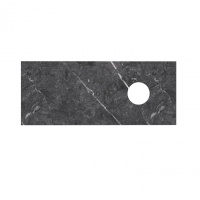 Столешница Runo универсальная черный мрамор (на  тумбы Лира 60, Орион 60) Каппа 120 (00-00001091)