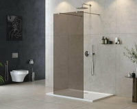 Душевая перегородка 80 см CEZARES LIBERTA LIBERTA-L-2-80-120-BR-Cr