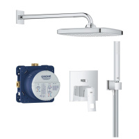 Душевой комплект со смесителем Grohe Eurocube 25289 000 (25289000) хром
