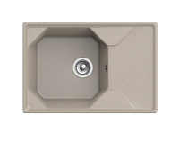 Кухонная мойка GranFest Unique 740L, U-740L песочный