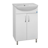 Тумба под раковину напольная Style Line Эко Стандарт 55 ЛС-00000339 белый