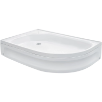 Акриловый душевой поддон (110х80) Wemor 10000001532 Левая