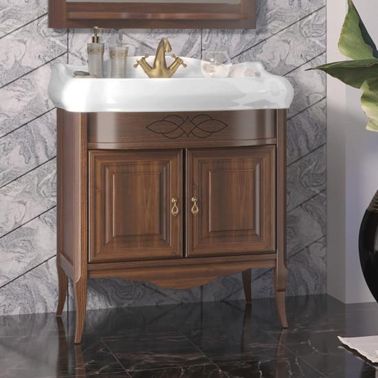 Тумба под раковину Opadiris Лоренцо 80 Z0000006755 светлый орех (без раковины)