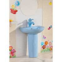 Раковина с пъедесталом (43х36) Gid Nb192-BU