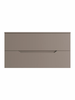 Тумба без раковины подвесная 100 столешница МДФ Orange Line Li-100TuLMDF матовый латте