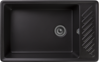 Кухонная мойка GranFest Quartz 51, 51 черный