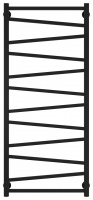 Полотенцесушитель Водяной Сунержа Сирокко (120х50) Матовый Черный 31-0253-1250 Полотенцесушитель Водяной Сунержа Сирокко (120х50) Матовый Черный 31-0253-1250