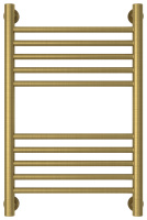 Полотенцесушитель Водяной Прямая Сунержа Богема + (60х40) Состаренная Латунь 051-0220-6040