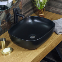 Раковина накладная (48,5х39,5) Melana A419-CBK-M-803