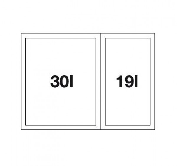 Система сортировки мусора Blanco Select 60/2 518723