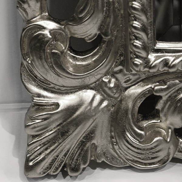 Зеркало 75х95 см глянцевое серебро Tiffany World TW03427arg.brillante