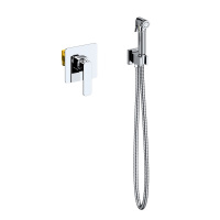 Смеситель встроенный с гигиеническим душем Timo Torne 4389/00SM chrome