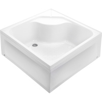 Акриловый душевой поддон (100х100) Wemor 10000006111 универсальная