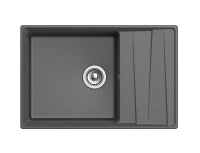 Кухонная мойка GranFest Level 760L, LV-760L графит