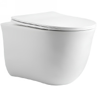 Подвесной безободковый унитаз Aquatek Классик  AQ1112-00 микролифт