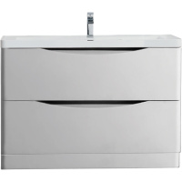 База под раковину напольная BelBagno ANCONA-N-800-2C-PIA-BL Bianco Lucido