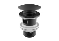 Донный клапан Roca Aqua click-clack 1 1/4 brushed titanium black, D65 5054015NM