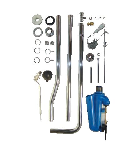 Механизм слива с высокой трубой AZZURRA Giunone-Jubilaeum B1900TO oro