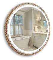 Зеркало (65х65) Silver Mirrors  Бригантина LED-00002573
