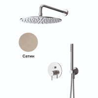 Душевой комплект Cezares Leaf LEAF-DSIP-30-L-ST Душевой комплект Cezares Leaf LEAF-DSIP-30-L-ST