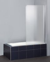 Душевая шторка на ванну (80х140) BelBagno SELA-V-1-80/140-P-Cr-R