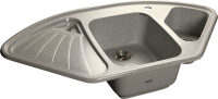 Кухонная мойка GranFest Corner 1040E, C-1040E серый