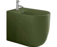 Биде напольное Kerasan Nolita 532011*1 зеленый матовый