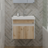 Тумба под раковину СаНта Мира 60 700477 австрийский дуб, без раковины