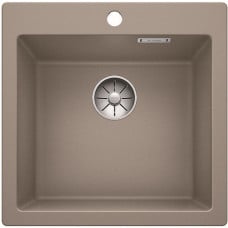 Мойка кухонная Blanco PLEON 5 Silgranit PuraDur (серый беж), 521675