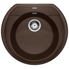 Мойка кухонная Blanco RONDOVAL 45 SILGRANIT PuraDur (кофе), 515676