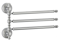 Держатель для полотенец поворотный 3-ой Savol 58а S-005803A