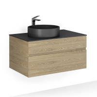 Тумба RAVAL Decent 80 подвесная Дуб сонома Dec.01.80/P/DS/RL