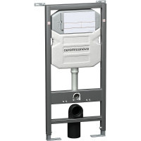 Система инсталяции для подвесного унитаза 3 в 1 Ceramica Nova Envision/ Flat CN1002W
