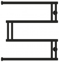 Полотенцесушитель водяной Сунержа High-Tech+ model "M" (60x60) 31-4050-6060 Полотенцесушитель водяной Сунержа High-Tech+ model "M" (60x60) 31-4050-6060